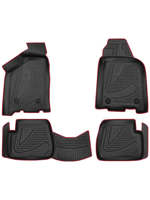 Коврики в салон для LADA (ВАЗ) Samara KANT.F900250E1.RD