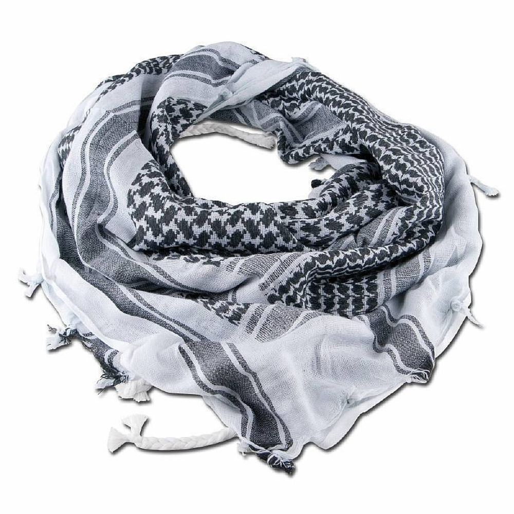 Арафатка шемаг черно-белая