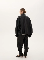 Кожаная куртка, чёрный