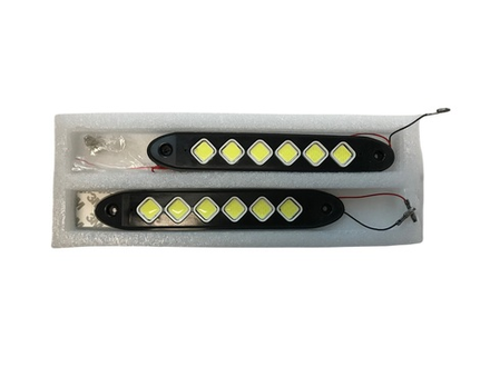 Противотуманная фара силикон mini ромб 12-24V