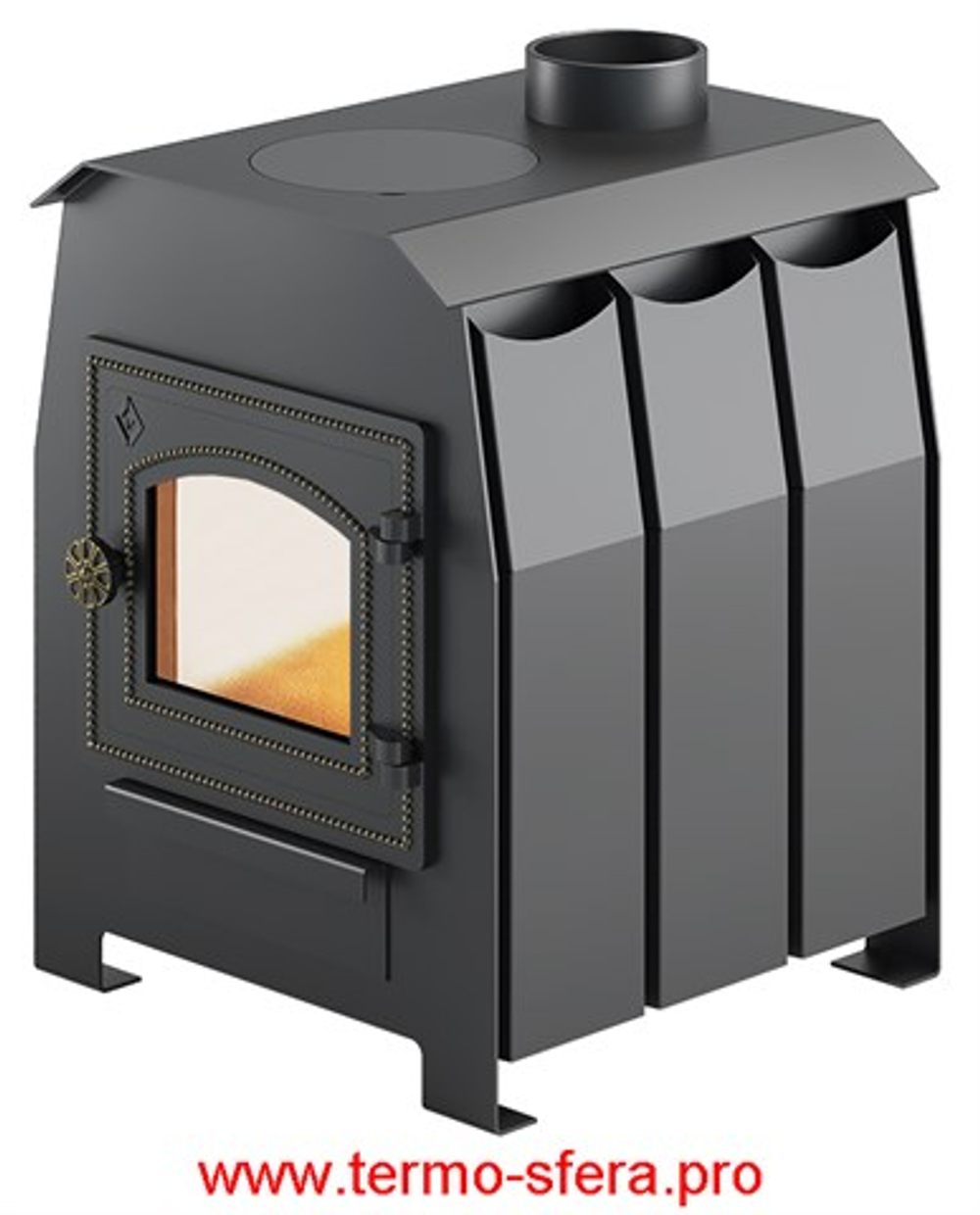 Печь отопительная Везувий "Комфорт 70" (ДТ-3С)