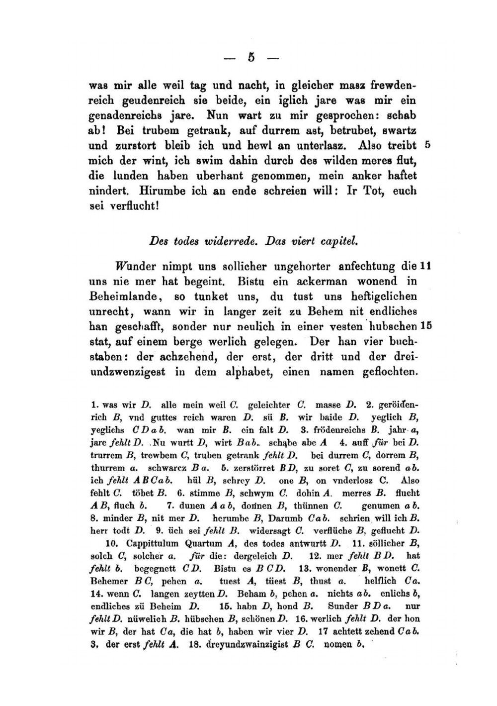 Der Ackermann Aus Boehmen. Herausgegeben Und Mit Dem Tschechischen Gegenstück Tkadlecek Verglichen Von Johann Knieschek | J. Von Tepl