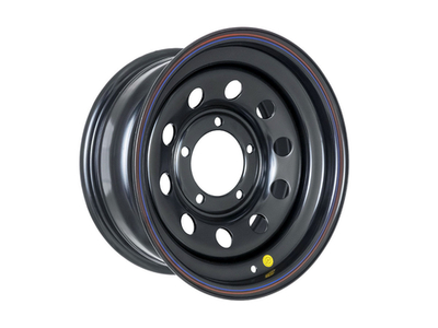 Диск усиленный УАЗ стальной черный 5x139,7 7xR15 d110 ET-3