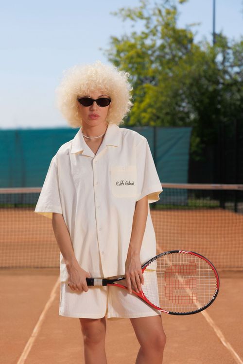 Рубашка Boiled Cotton кремовая