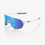 Очки спортивные 100% S2 Matte White / HIPER Blue Multilayer Mirror Lens (61003-407-01)