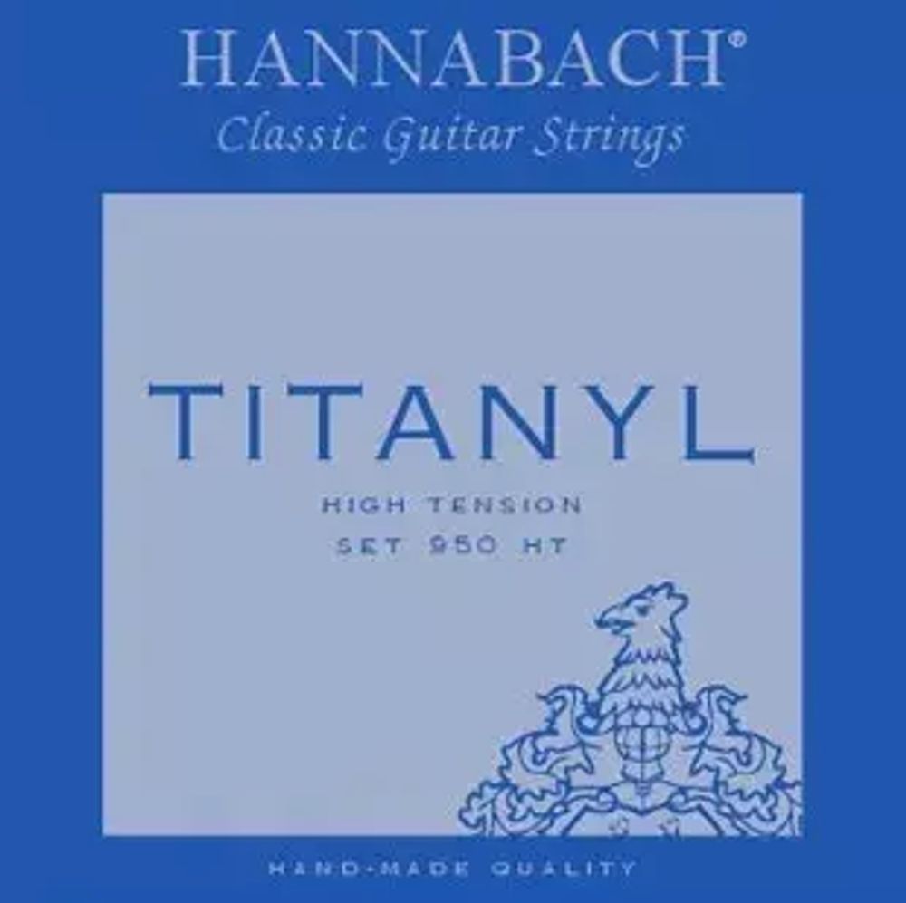 Hannabach 950HT TYTANIL Струны для классической гитары сильного натяжения.