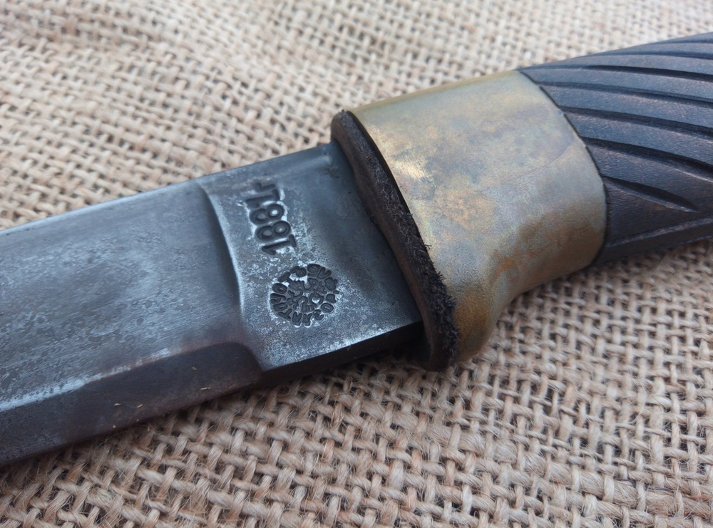 Реплика шашка солдатская Драгунская кованая, образца 1881 года