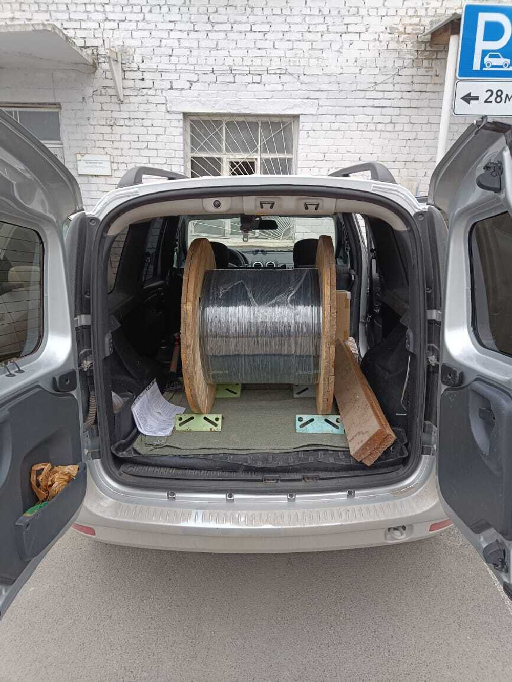 Кабель подвесной комбинированный для видеонаблюдения в лифте (витая пара в лифт)