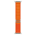 Умные часы Apple Watch Ultra GPS + Cellular, 49mm Titanium Case with Orange Alpine Loop