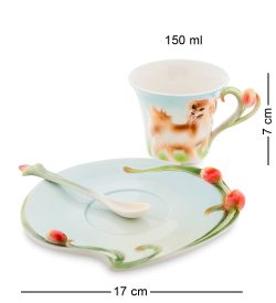 Pavone FM-69/ 5 Чайная пара «Собака»