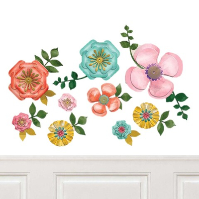 Декор-комплект «Цветочный», 20 шт