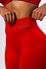 Леггинсы Shaping Seamless High-Waist Leggings MAXIMUM PUSH-UP 302 Красные