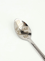 Ложка чайная с гравировкой «Реальный пацан», на подарочной открытке, 3×14 см