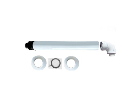 Комплект коаксиального дымохода 60/100 Federica Bugatti L750 для КОНДЕНСАЦИОННЫХ котлов унив