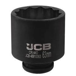 Головка ударная глубокая 63мм (12гр.), 3/4'' JCB JCB-46810063