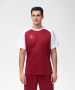 Футболка игровая CAMP Reglan Jersey, гранатовый/белый