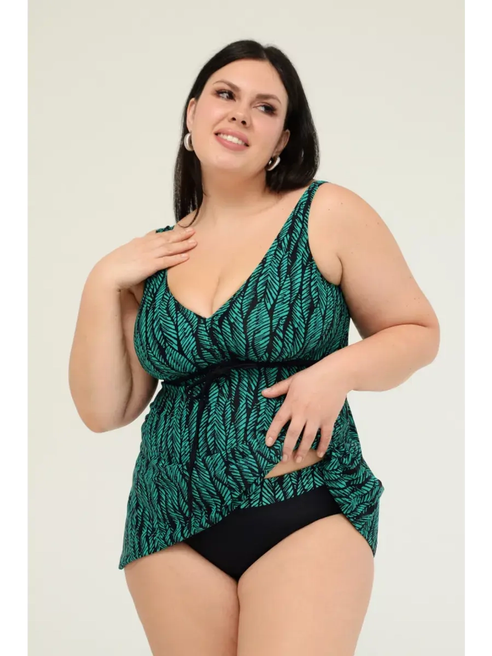 Купальник танкини раздельный большие размеры