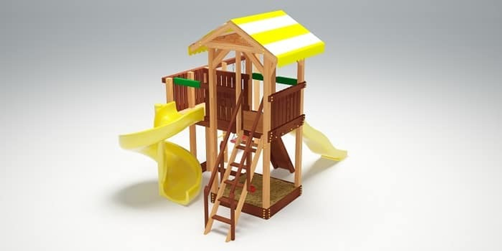 Деревянная детская площадка Савушка "4 сезона" - 9