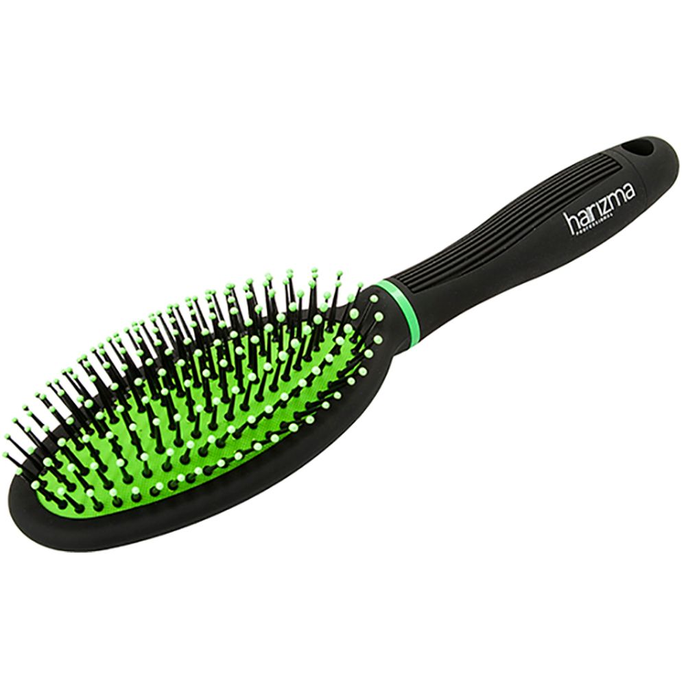 Щетка массажная овальная Harizma ECO Brush h10613