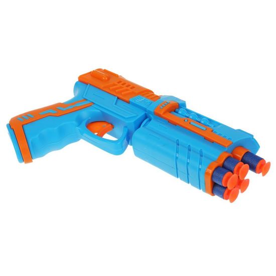 Бластер мягкие пули, блист.26,5*28,5*5см ИГРАЕМ ВМЕСТЕ