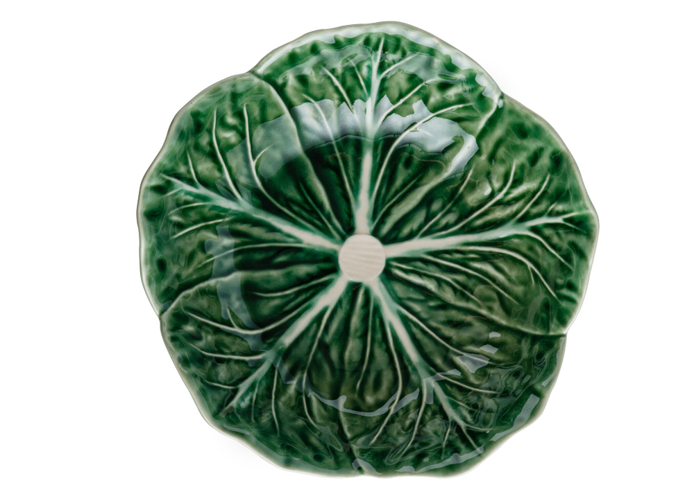 Салатник индивидуальный с резным краем Bordallo Pinheiro Капуста 12см