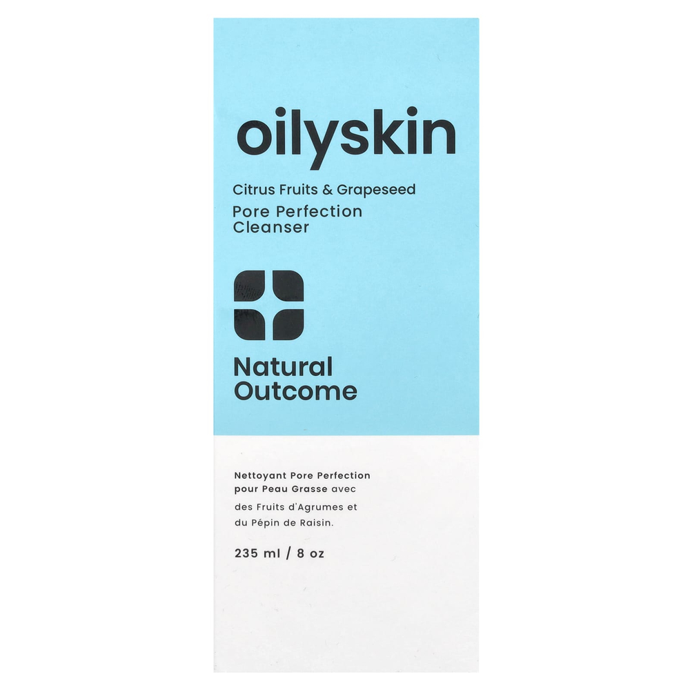 Natural Outcome, Для жирной кожи, очищающее средство для очищения пор, 235 мл (8 унций)