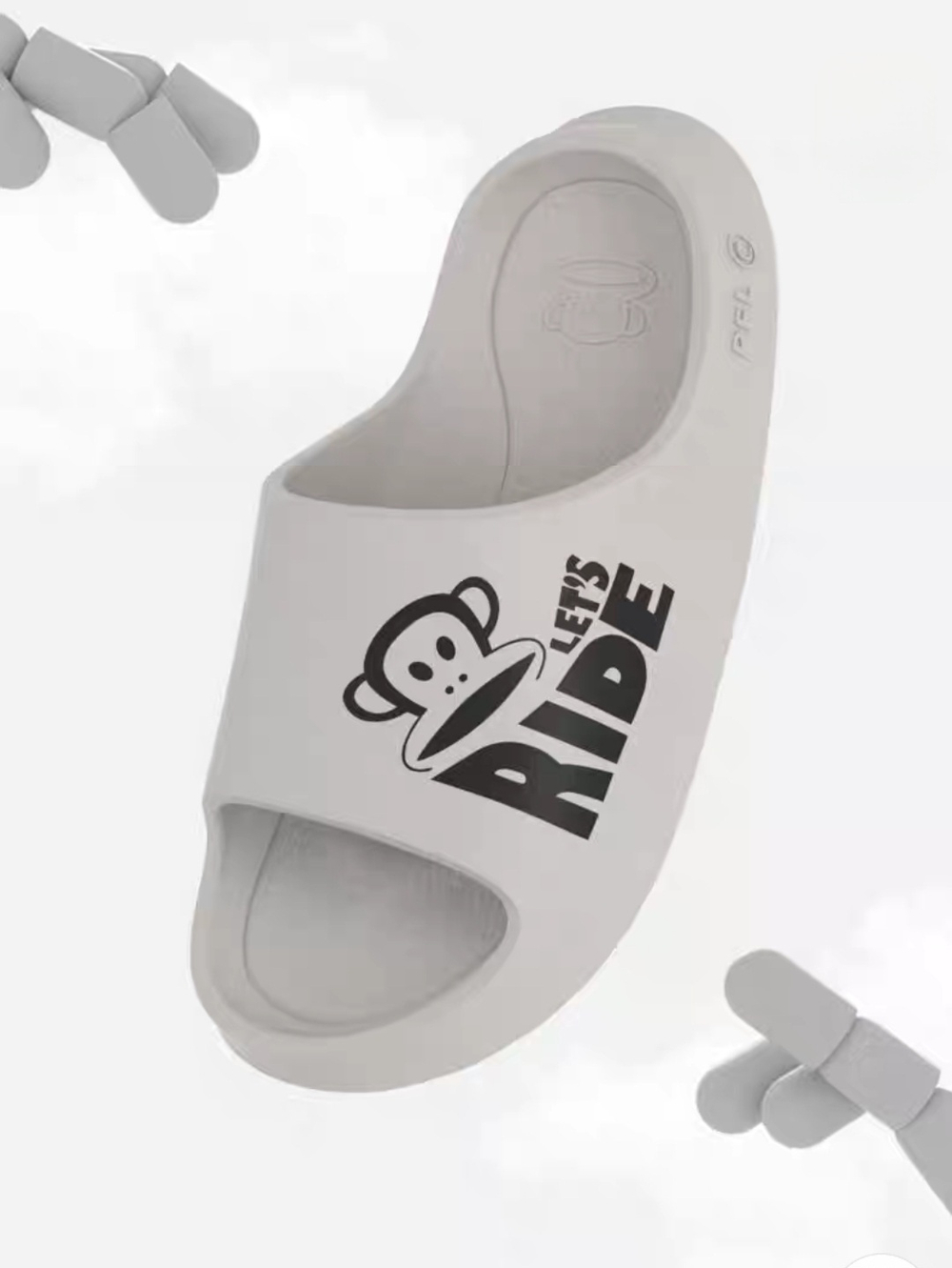 Шлёпанцы Paul Frank Ride (Grey)
