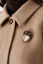 8347 Брошь (золотистый)