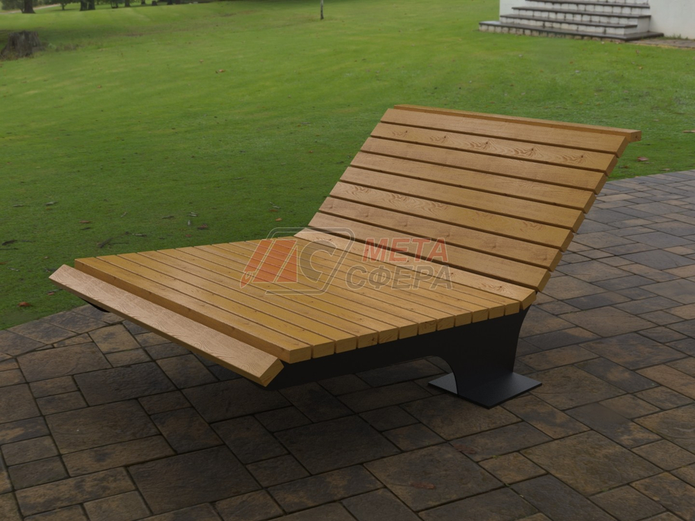 Лежак Promenade широкий