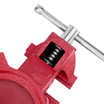 Тиски слесарные, 150 мм, поворотные, с наковальней Matrix