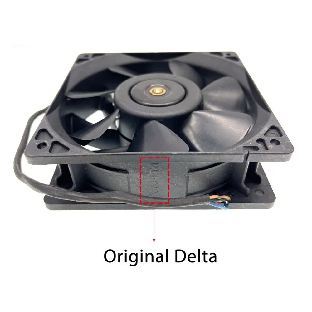 Вентилятор для корпуса DELTA QFR1212GHE 4-pin PWM 6000 об/мин 120x120x38mm