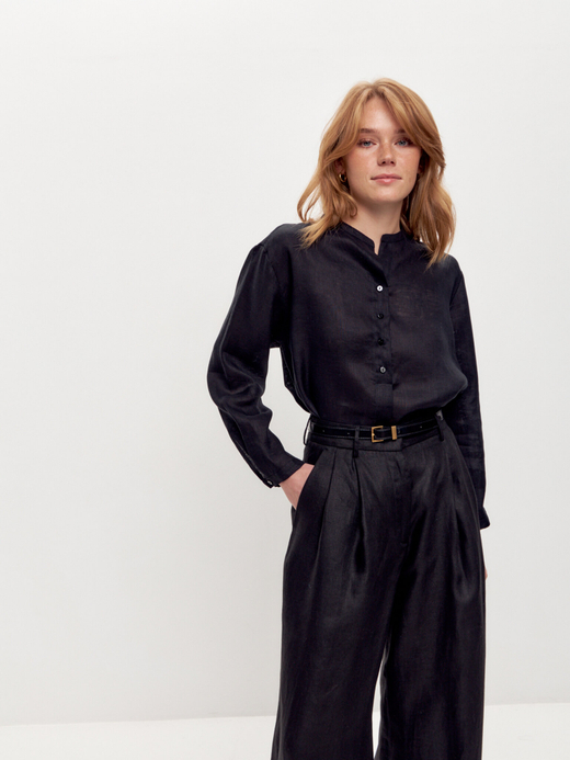 Льняная рубашка