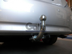 Фаркоп оцинкованный Galia T064A для Toyota Corolla седан 2013-2019(паспорт и сертификат в комплекте)(без электрики)