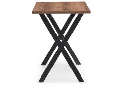 Обеденная группа Хандис дуб делано темный / черный / дерево