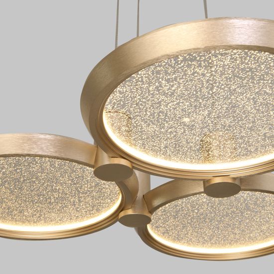 90034/3 / подвесной светильник / золото