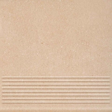 Ceramika Paradyz - Mattone Sabbia Beige - Ступень с насечками рядовая 300x300
