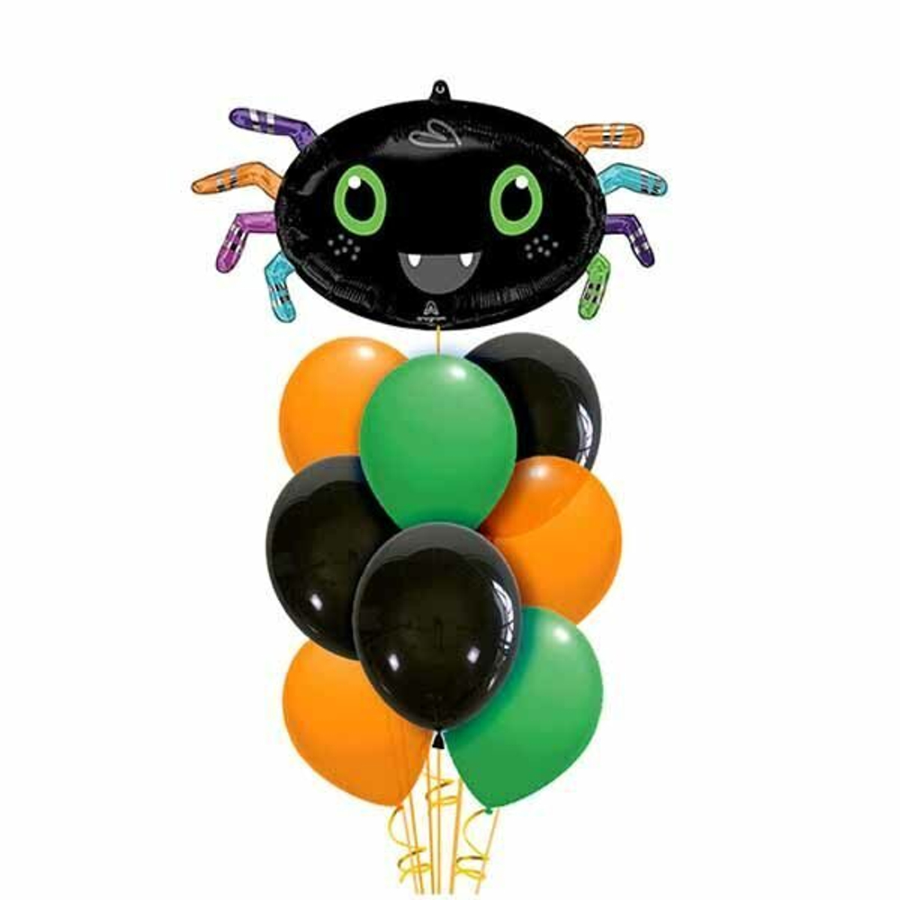 Фонтан цветной паучок