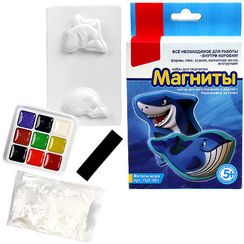 Gipsdən maqnitlər Lori Жители Моря Пз/Г-001