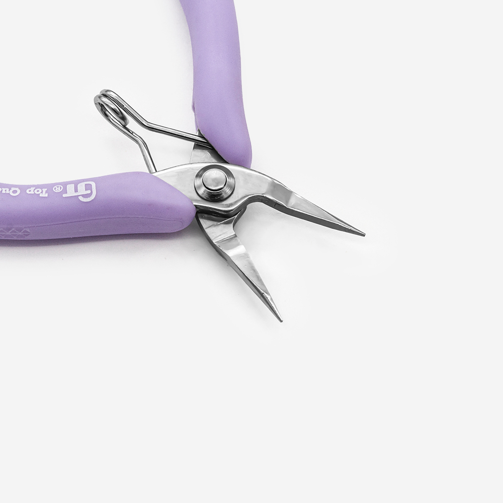 Стальные плоскогубцы MP-101P, 110*80мм, фиолетовый