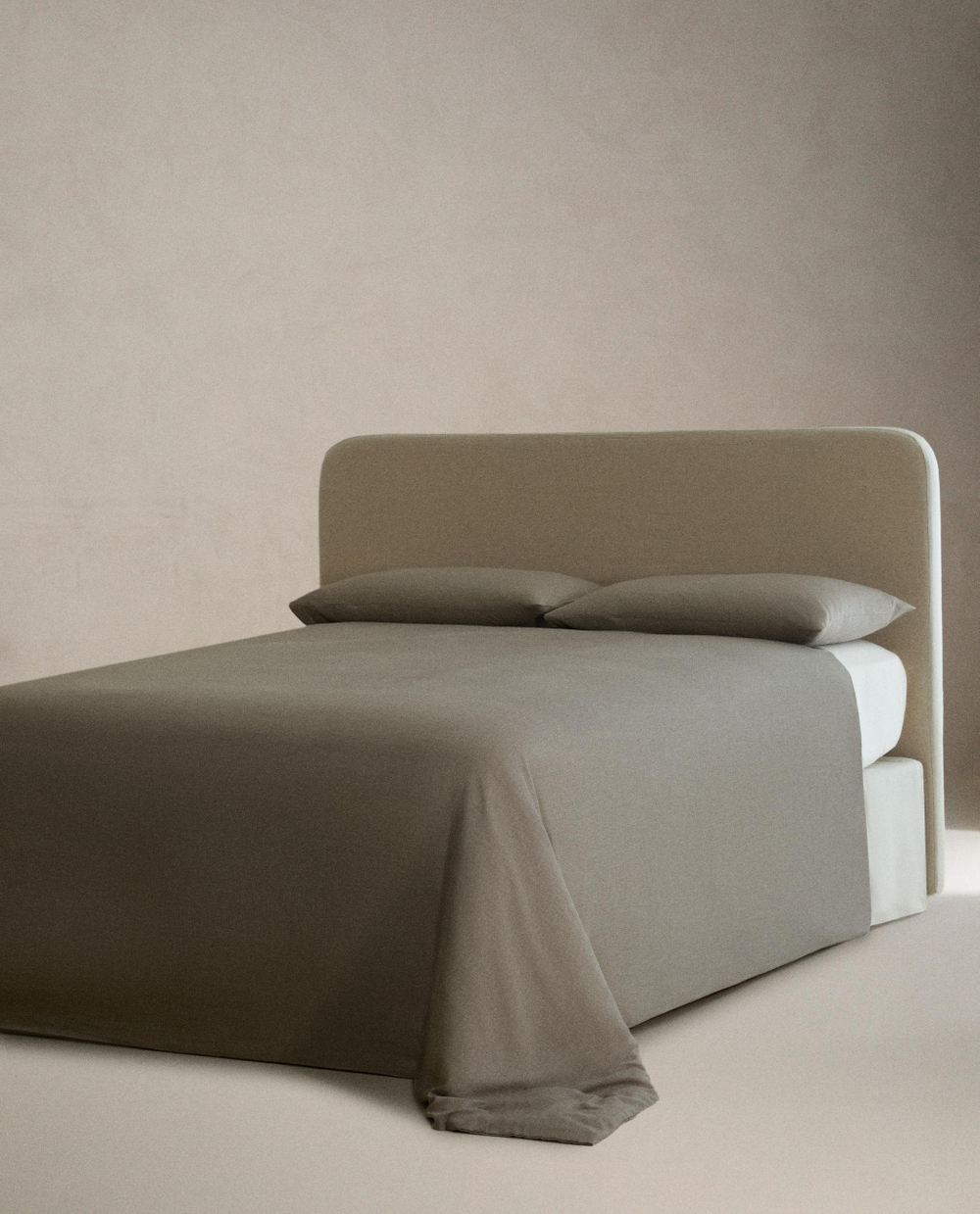 Пододеяльник Zara Home, хлопок 100%, однотонный, 5151/088