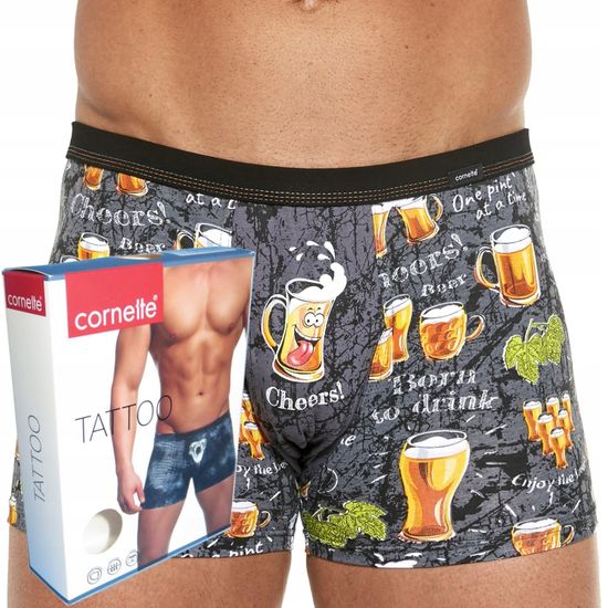 Трусы мужские боксеры Cornette Tattoo Beer Mug 280/201
