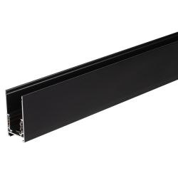 Магнитный трековый шинопровод ЭРА TRM-S20-100-B NOVA накладной 1м 48V черный | Магнитный шинопровод и аксессуары
