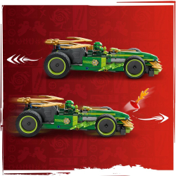 LEGO Ninjago / Гоночный автомобиль Ллойда с оттяжкой/ 71828