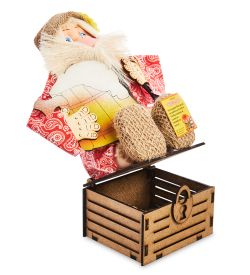 Народные промыслы DO-227 Домовой с кружкой и подковой - Вариант A