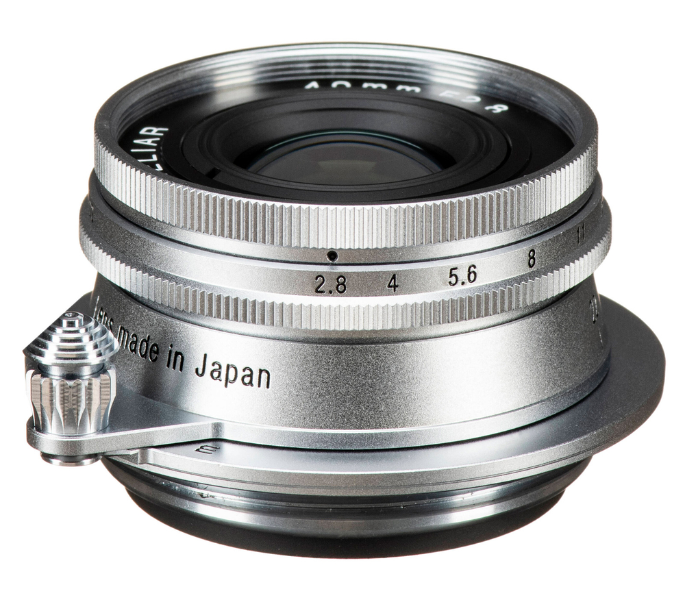Объектив Voigtlander Heliar 40mm f/2.8 Aspherical M39/L39, серебристый