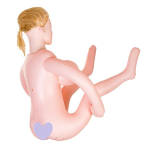 Надувная секс-кукла с реалистичной головой и поднятыми ножками ToyFa Liliana Dolls-X 117015