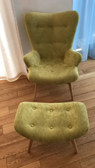 Кресло Contour зеленое