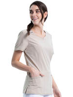 Топ медицинский женский Cherokee 2624A, красный, L