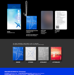 Альбом TOMORROW X TOGETHER - THE STAR CHAPTER : TOGETHER (Mini Book Keyring Ver.)