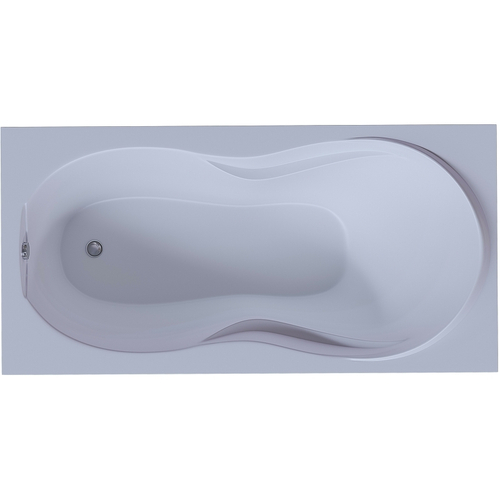 Акриловая ванна Aquatek (Акватек) Мартиника 180x90, с каркасом, с фронтальной панелью, со сливом-переливом